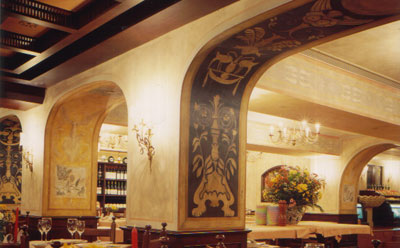 The Royal Garden Hotel : Sabatini restaurant